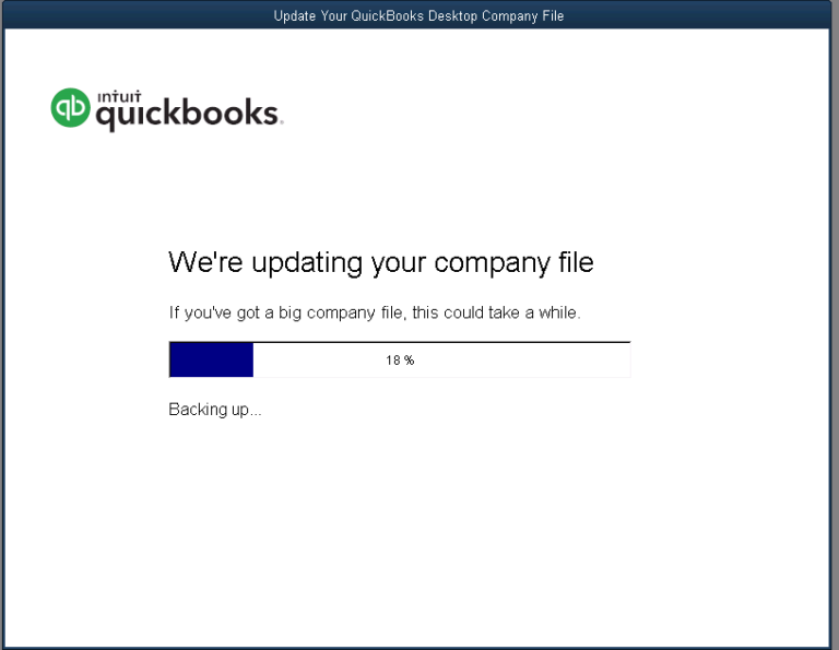 Update QuickBooks to latest release